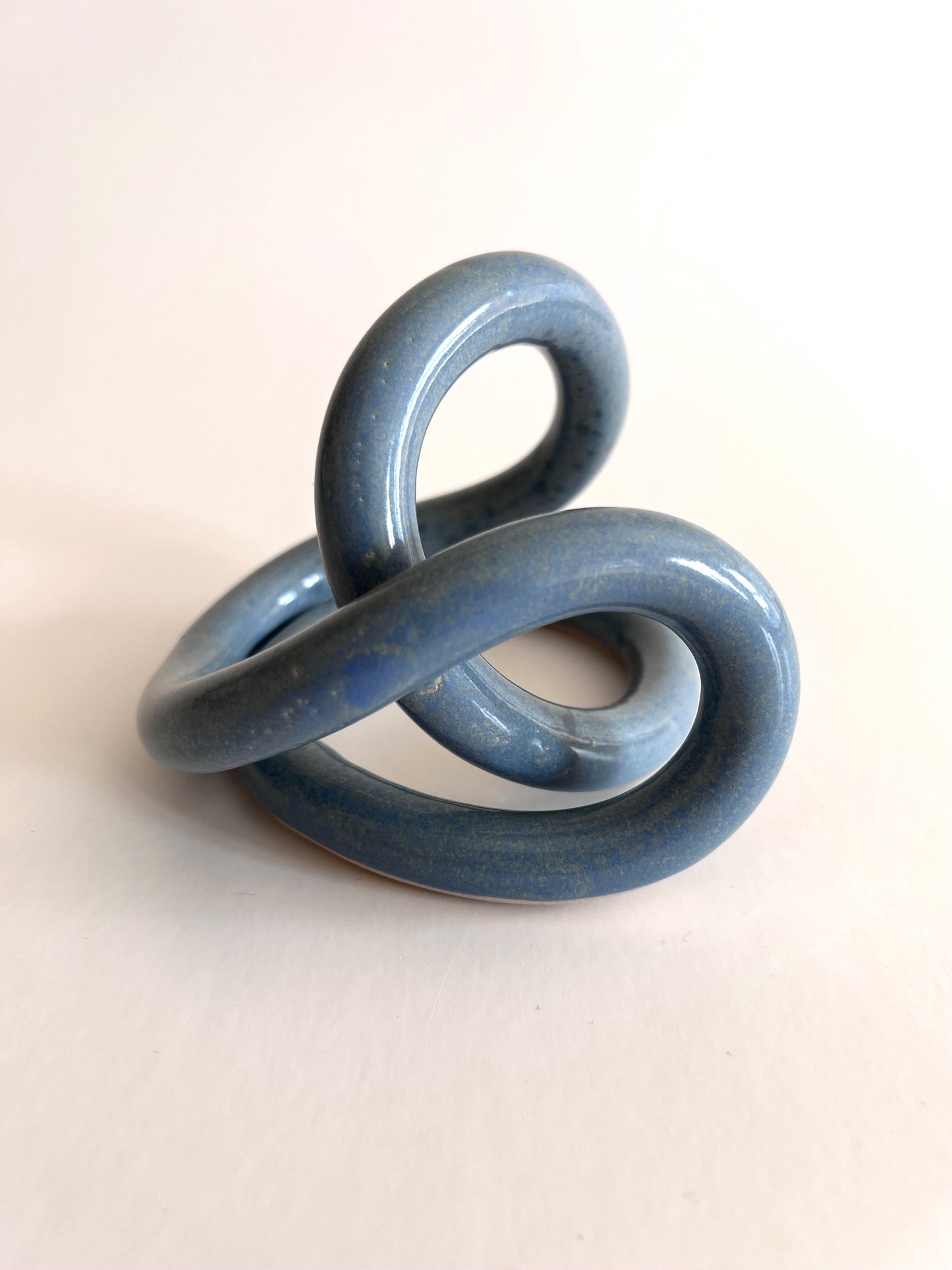 Krusedulle blank lyseblå