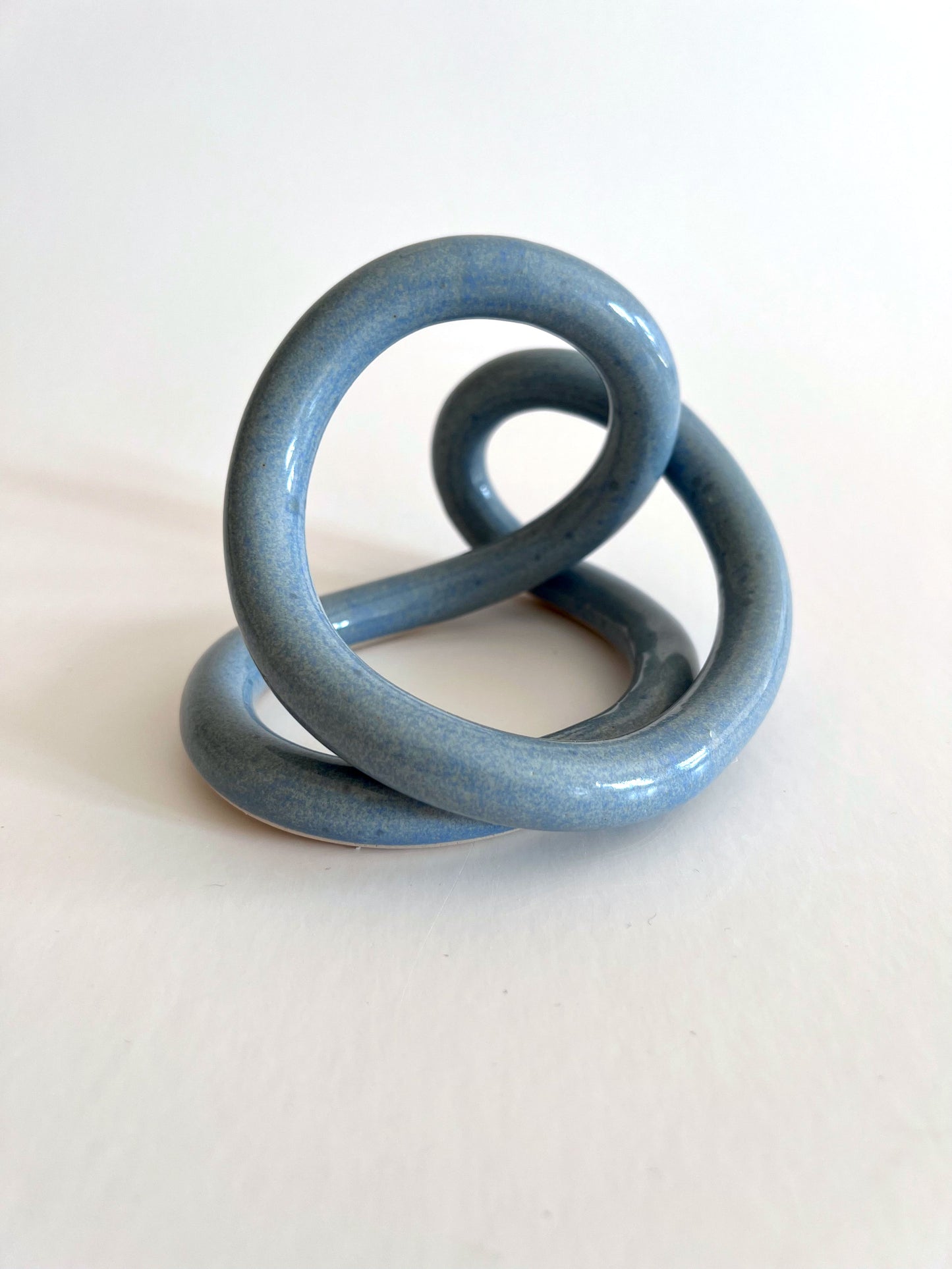 Krusedulle blank lyseblå